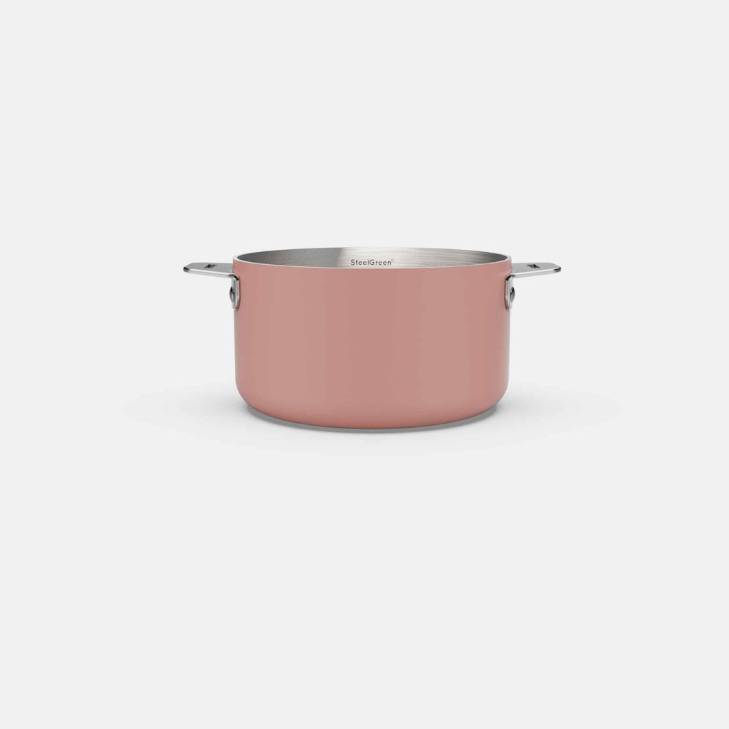 LA MERVEILLEUSE CASSEROLE INOX 16CM - GUIMAUVE-03