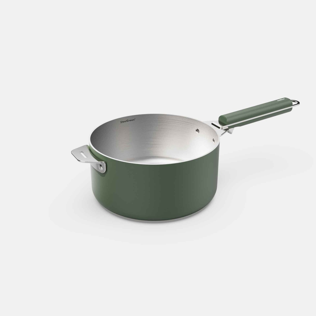 LA MERVEILLEUSE CASSEROLE INOX 20CM - FOUGERE-03