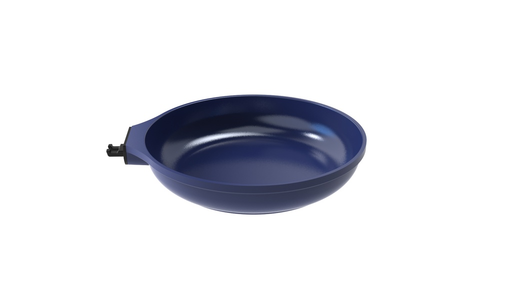 [6953-MJAP24BC] poele amovible 24cm - myrtille