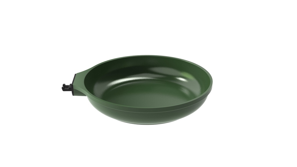 [6953-MJAP24VE] poele amovible 24cm - fougere