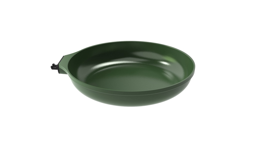 [6953-MJAP28VE] Poele Amovible 28Cm - Fougere