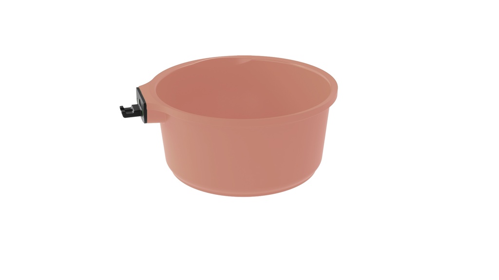 [6953-MJAS20RO] casserole amovible 20cm - guimauve