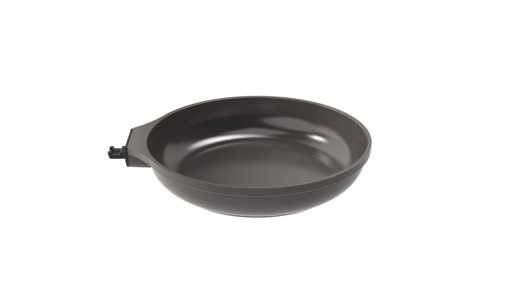 [6953-MJAP24TA] poele amovible 24cm - moka