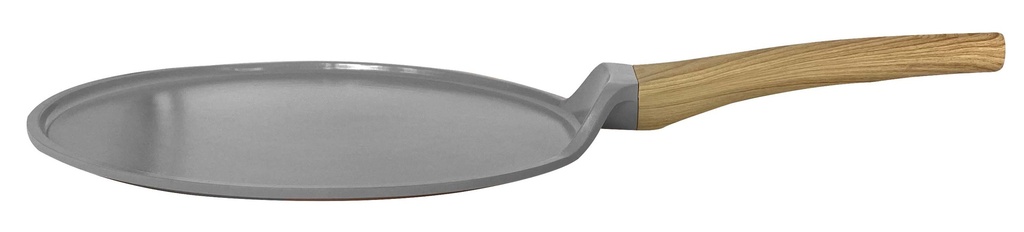 [6953-MJCRGR] L'Incroyable Poêle plancha & crêpière Cookut 26 cm - Perle