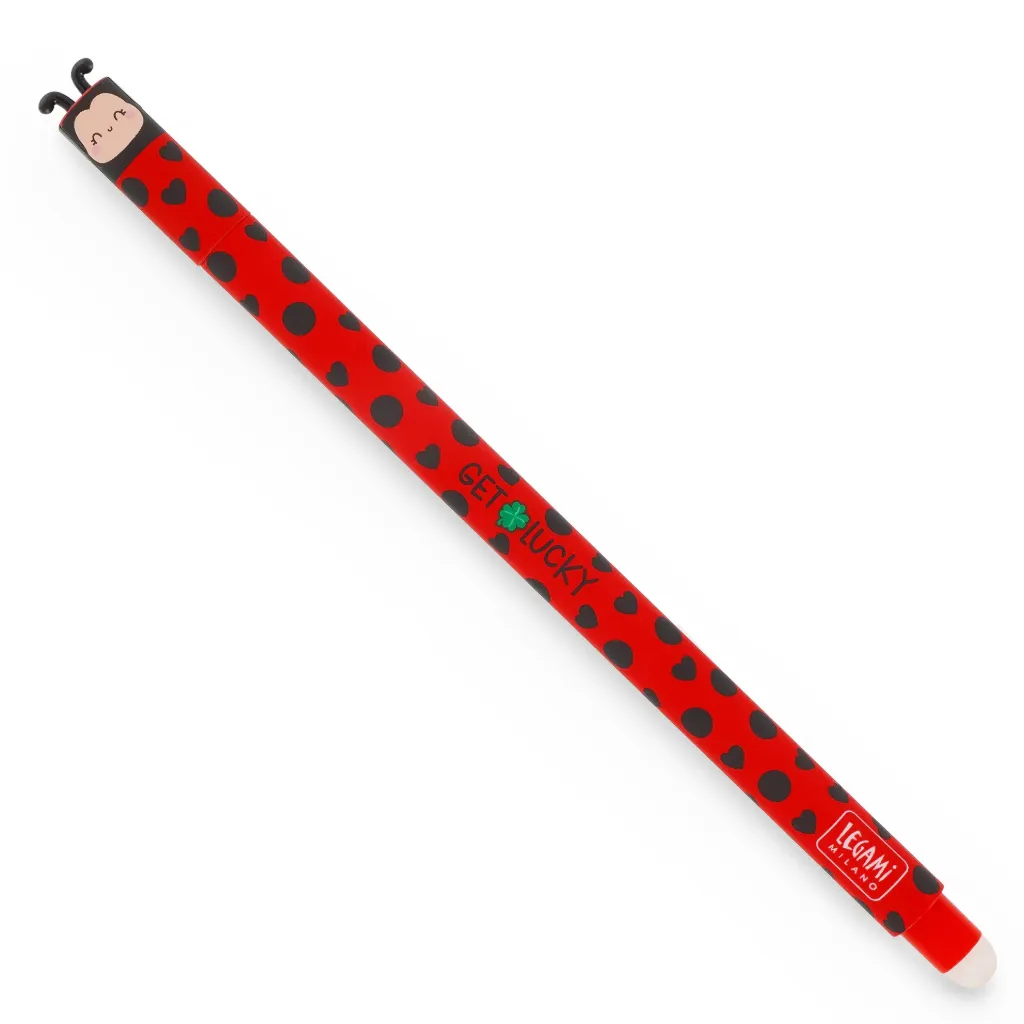 ERASABLE GEL PEN - STYLO À ENCRE GEL EFFAÇABLE -
LADYBUG