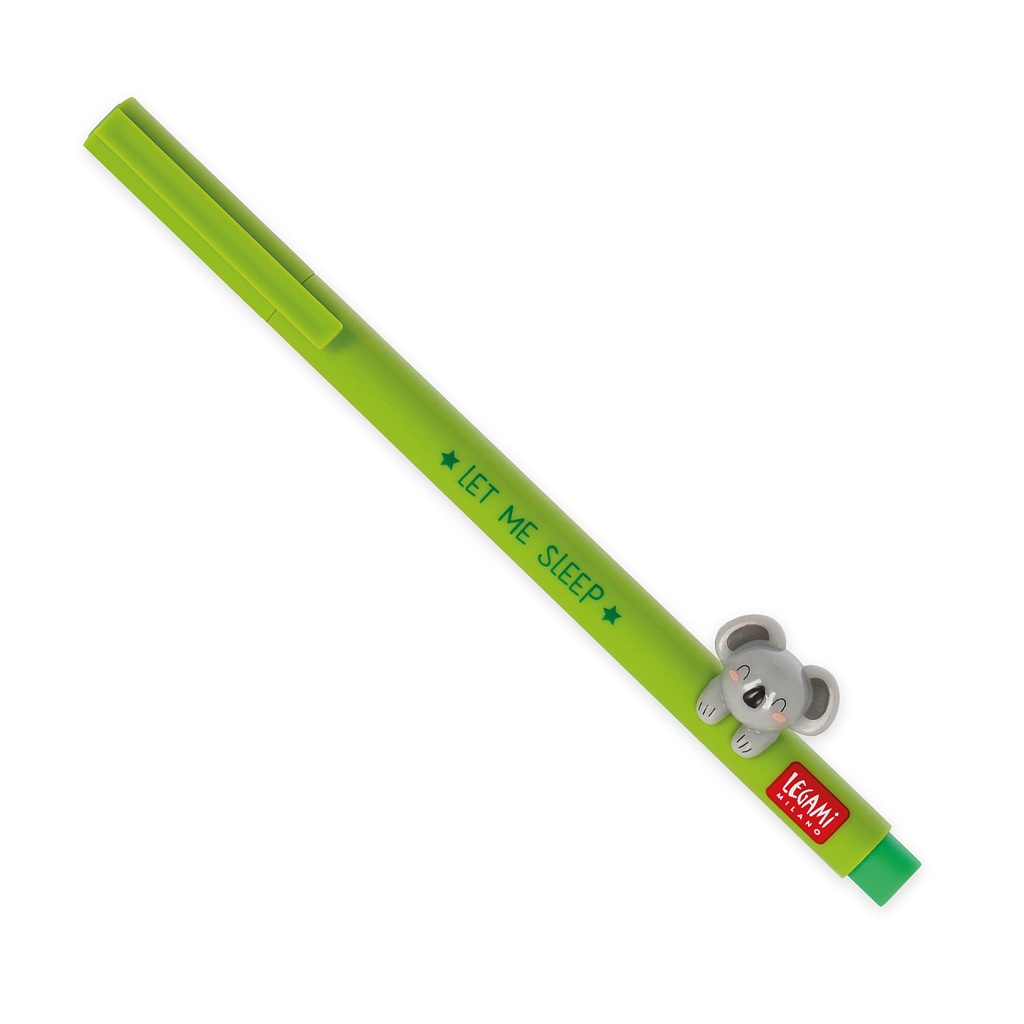 [2694-CPP0019] Stylo à Encre Gel - Lovely Friends - Koala - 0,5 mm - Encre Verte