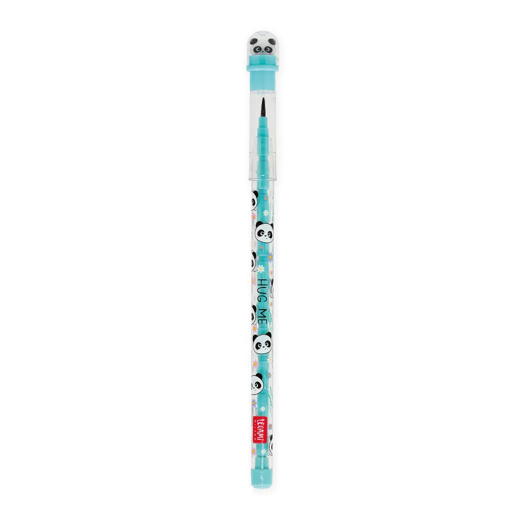 Crayon à Empiler avec Gomme - Take a Tip - Panda - Mine 2B