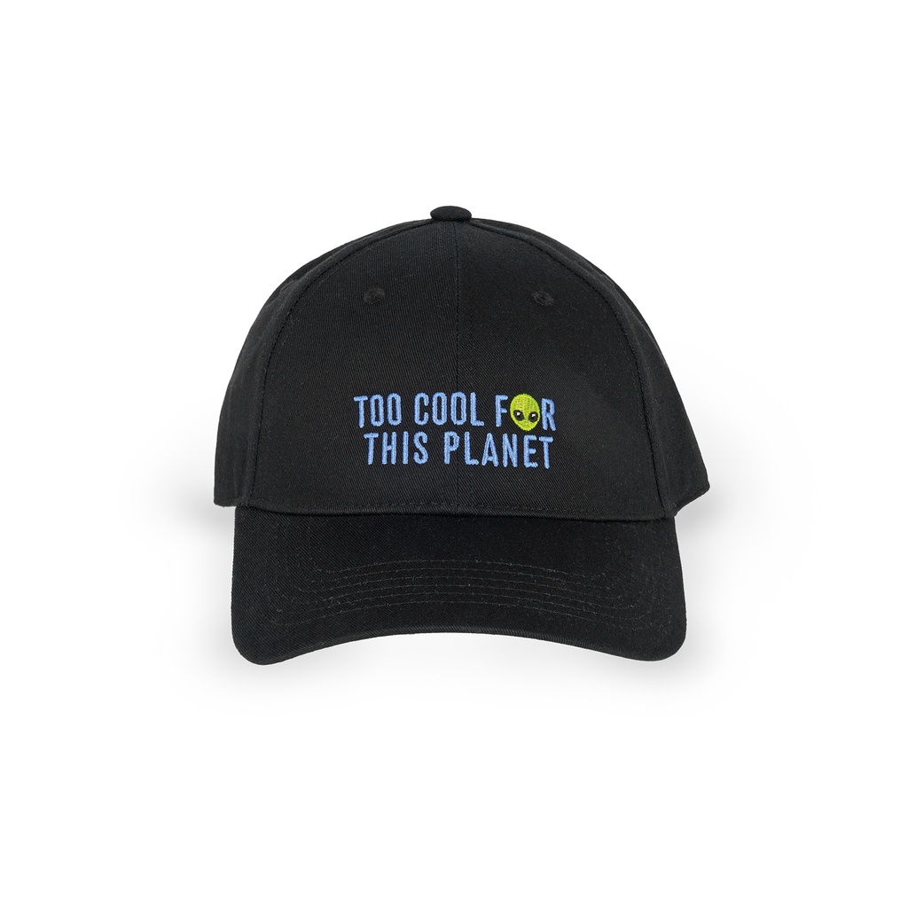 [2694-BCAP0010] WHAT A CAP! - CASQUETTE - SPACE - BLACK