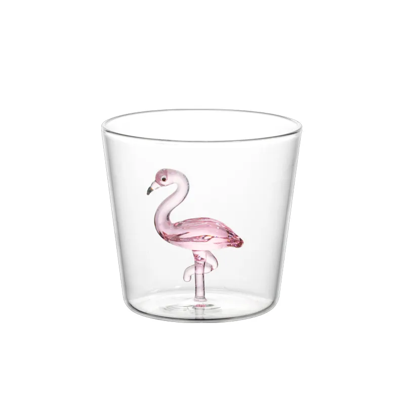 VERRE FLAMANT ROSE