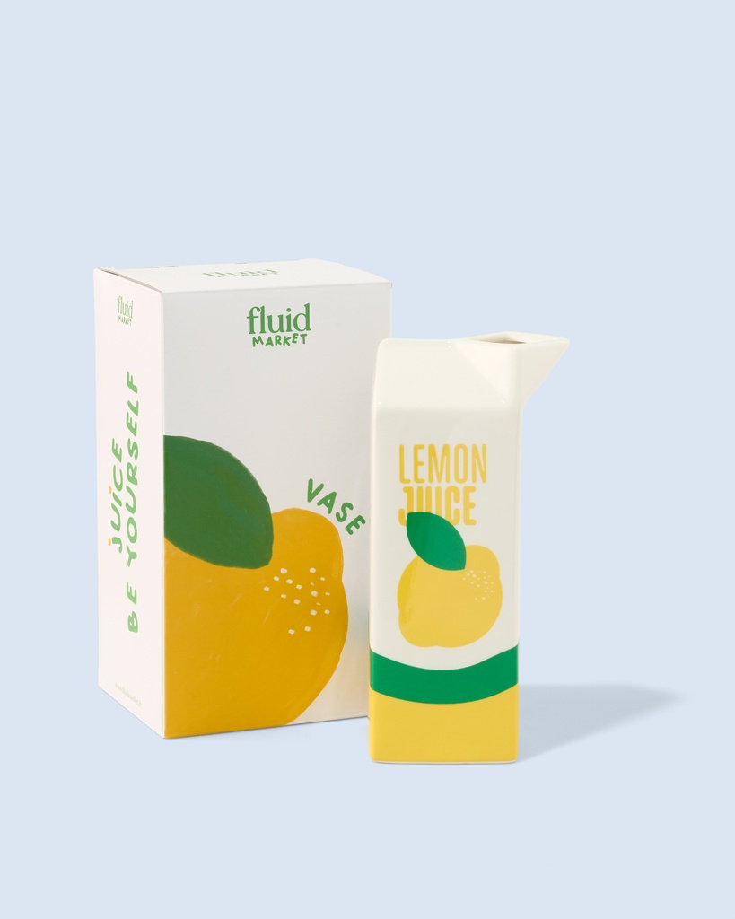 [7507-AAVSELEMJUI] Vase Lemon Juice