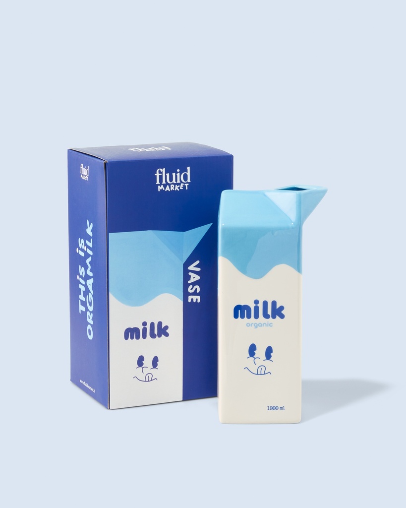 [7507-AAVSEMILK] Vase Milk