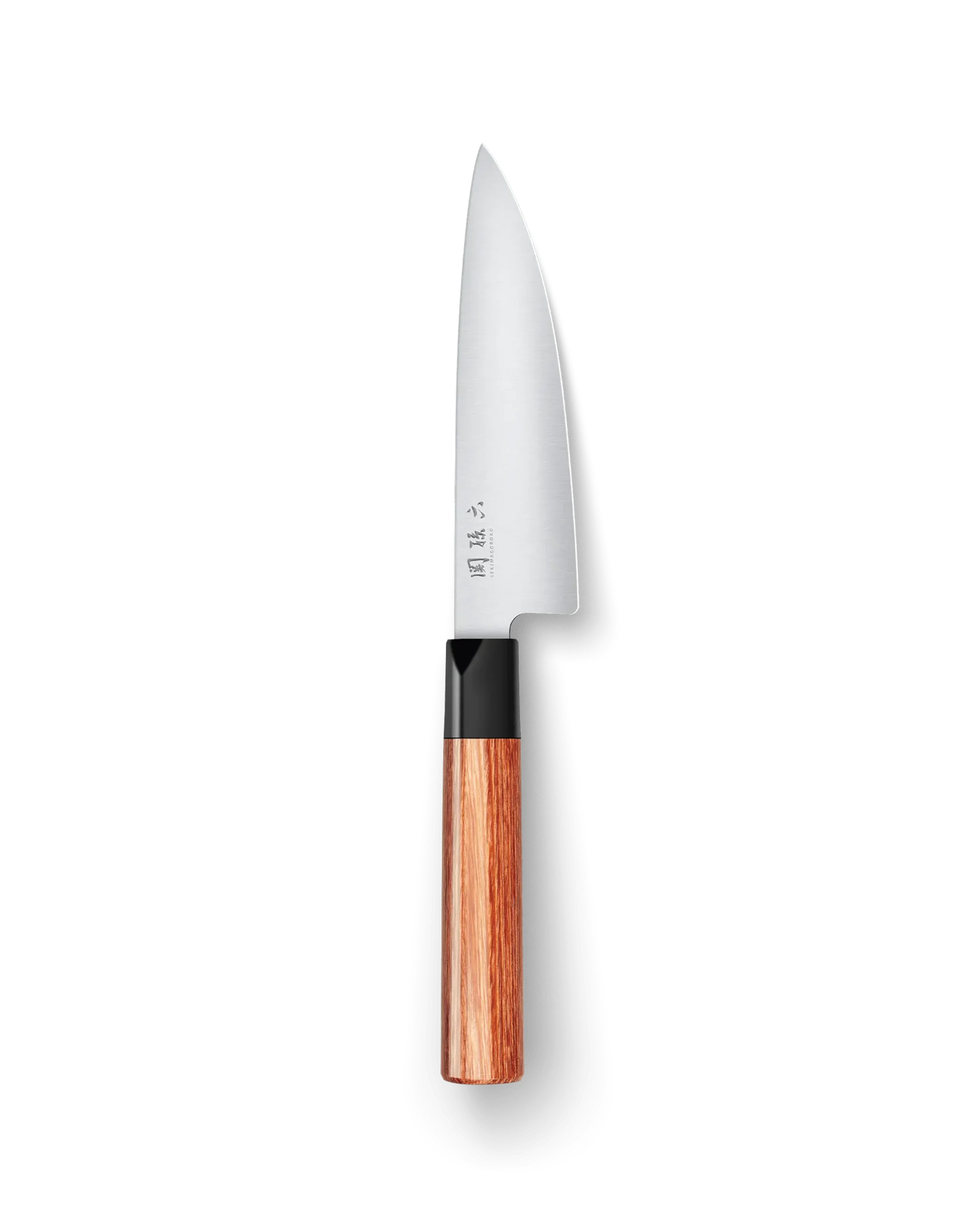 [9016-MGR-0150C-PK] Couteau De Cuisine 6" (15,0 Cm) Seki Magoroku Redwood
