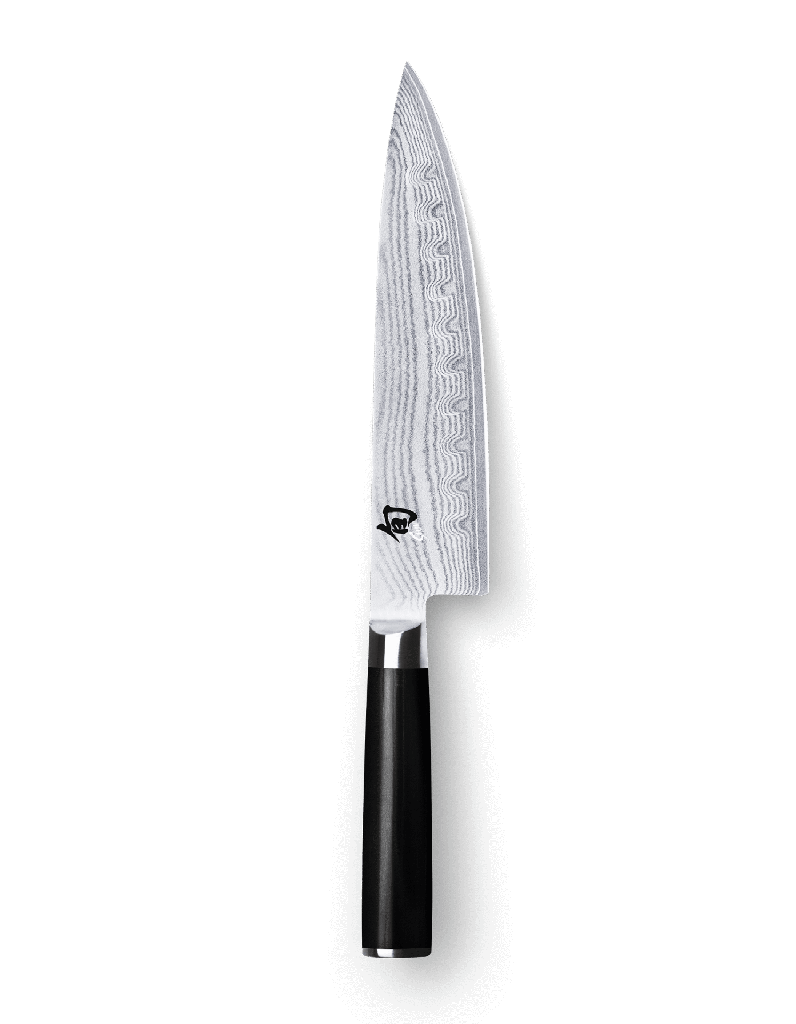Couteau De Cuisine À Lame Alvéolée 8" (20 Cm) Shun Classic