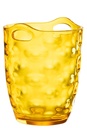 Seau à glace plastique jaune