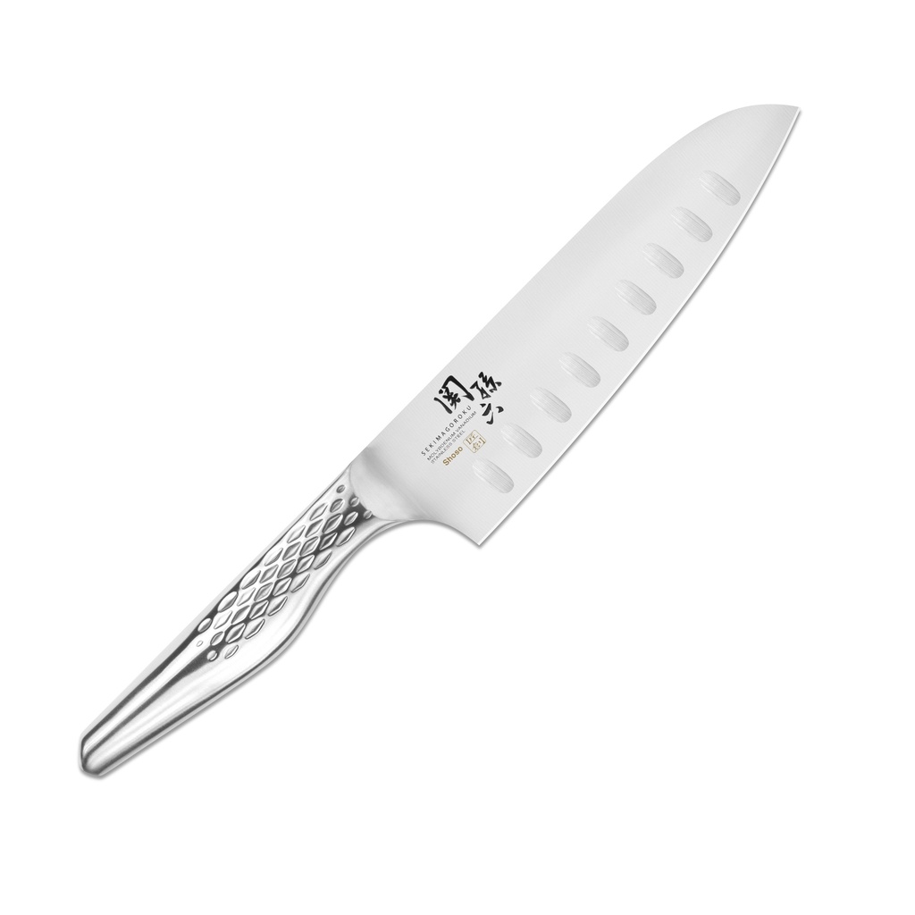 Santoku Alvéolé - 16,5 Cm  Seki Magoroku Shoso