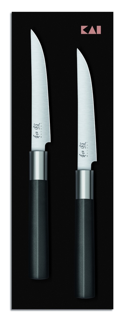 [9016-67S-400] Set 2 Couteaux Wasabi Black (6711S) Wasabi Black Sets