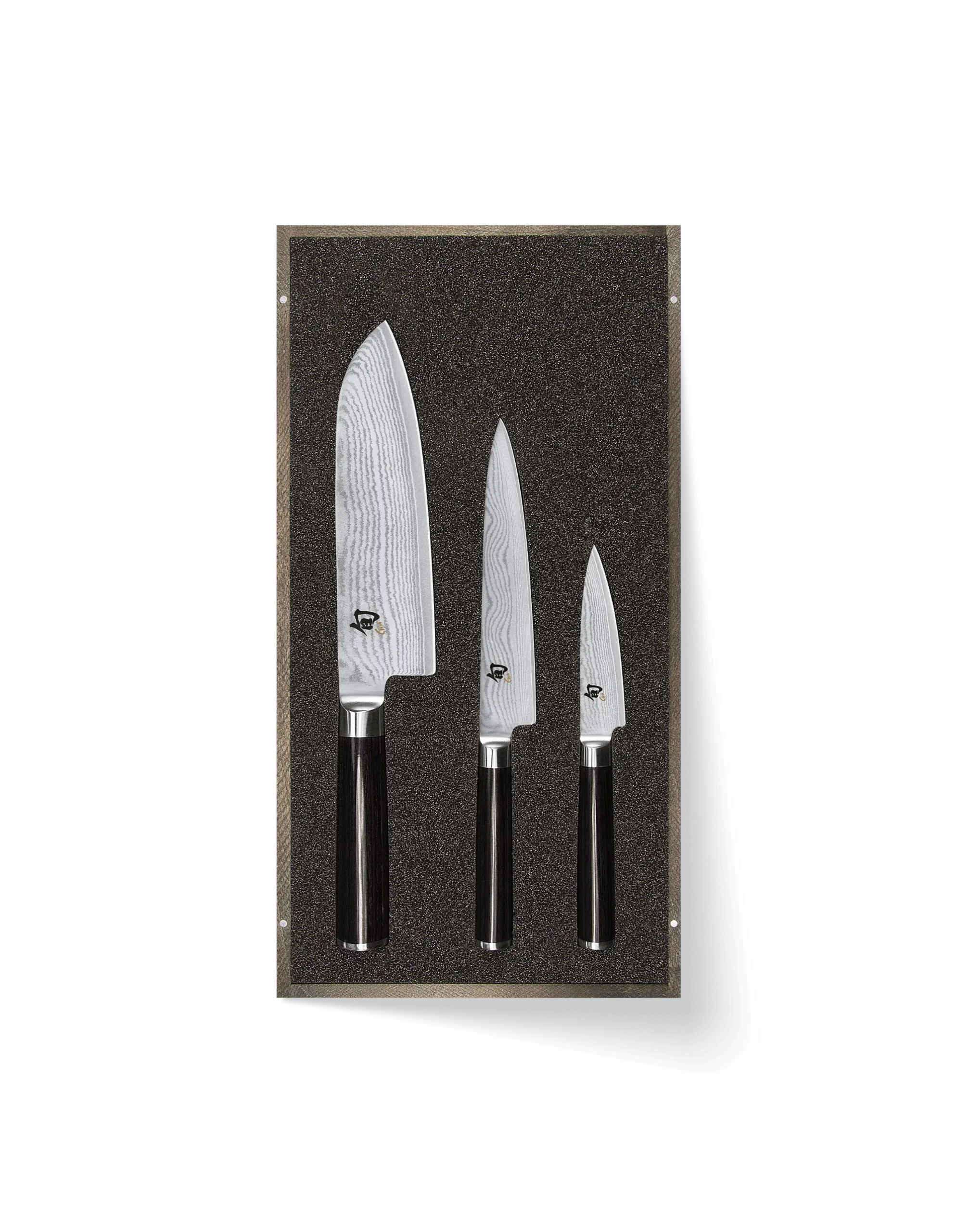 Set De Couteaux Dm-0700 + Dm-0701 + Dm-0702 Shun Classic Sets