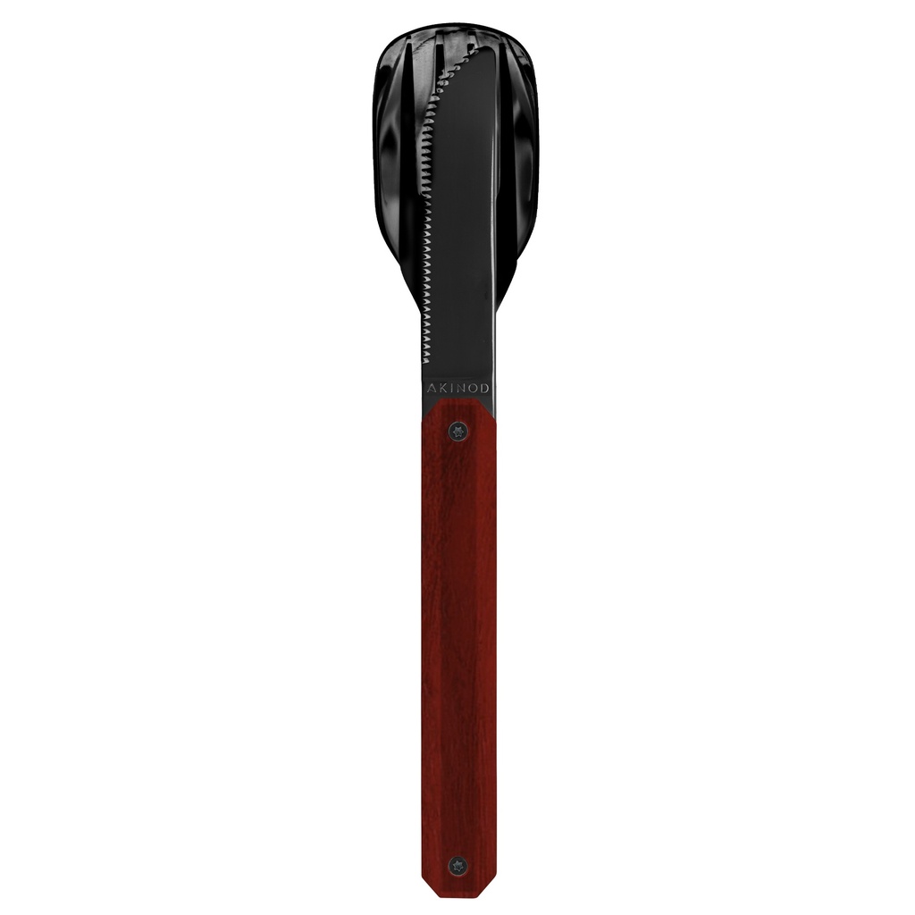 [6611-A01B00005] Couverts Droits 12h34, Bois corail