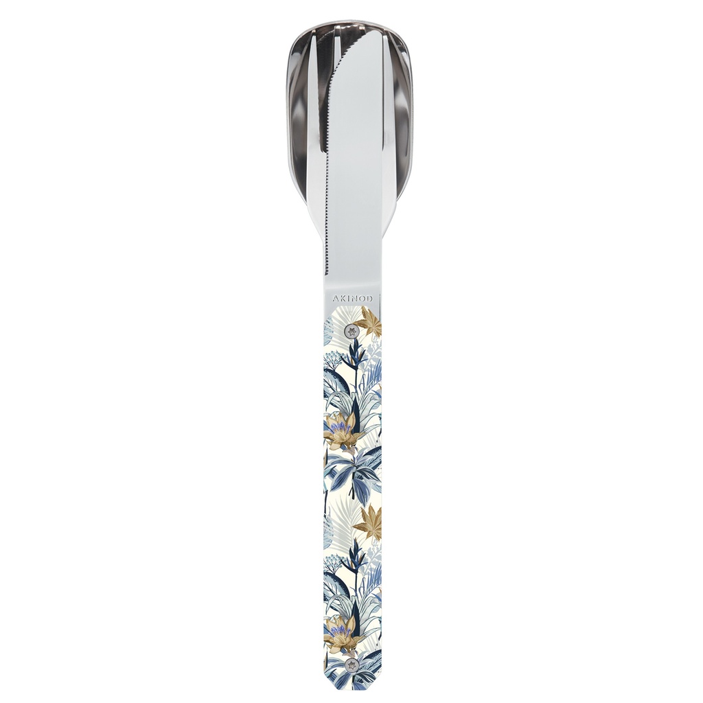 [6611-A01M00052] Couverts Droits 12h34, Bouquet persan