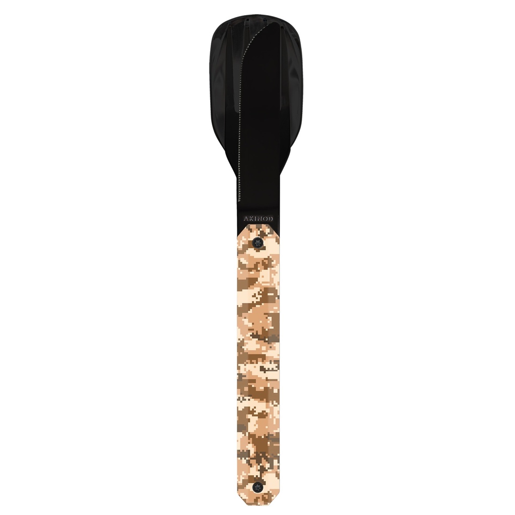 [6611-A01B00019] Couverts Droits 12h34, Camo pixel