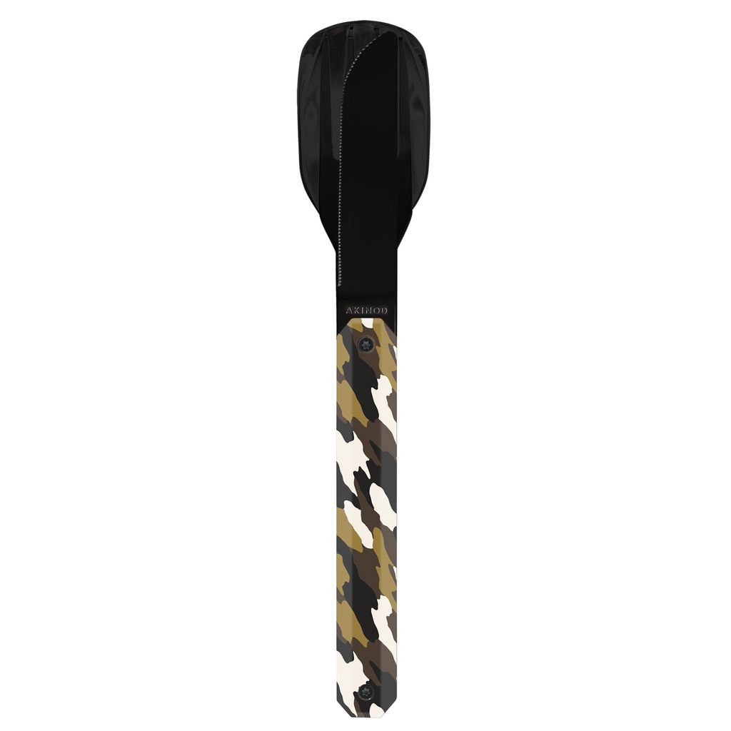 [6611-A01B00018] Couverts Droits 12h34, Camo vert