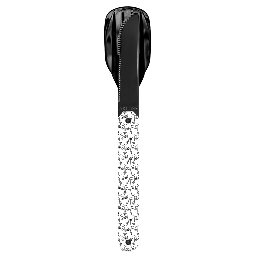 [6611-A01B00033] Couverts Droits 12h34, Visage