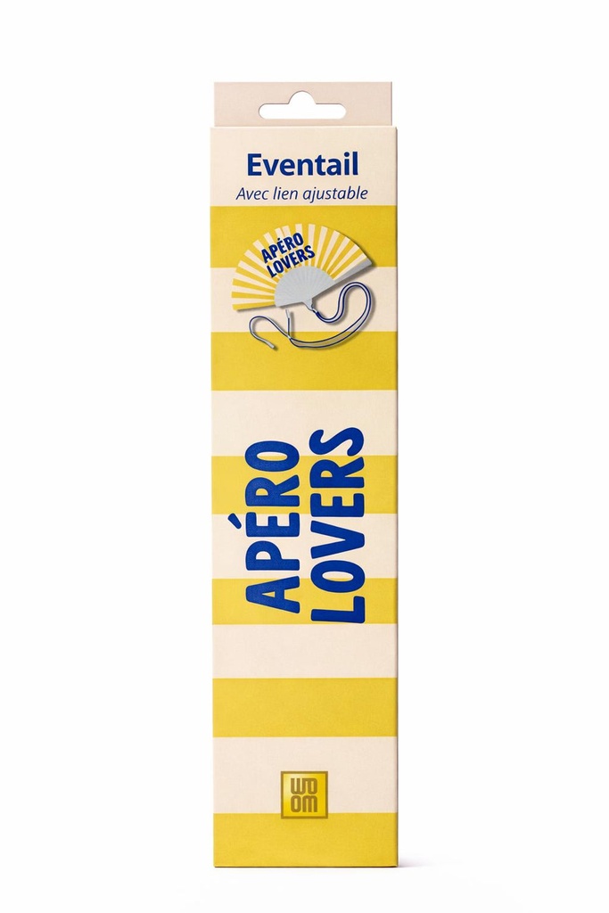 Eventail avec bandoulière - Apéro Lovers