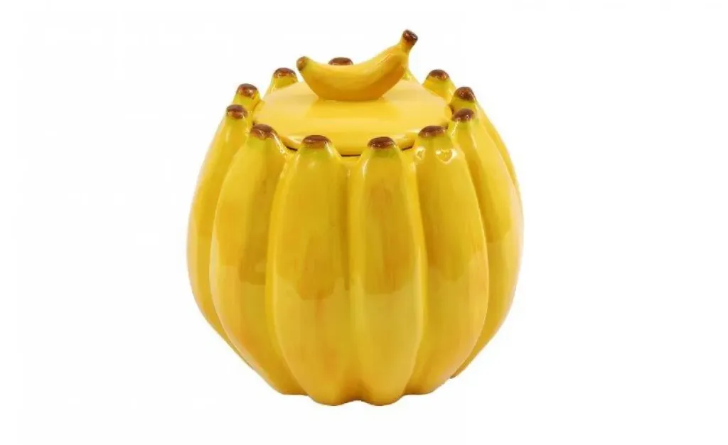 [5024-SG0496] Pot Rangement Bananes 19X20Cm