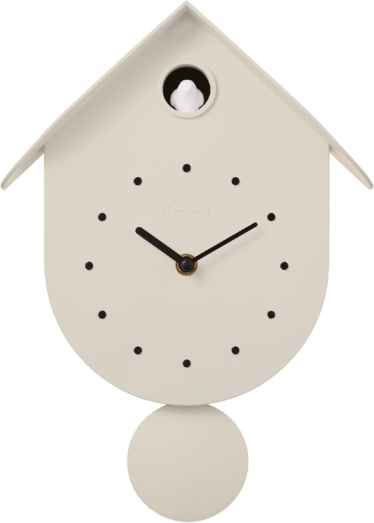 Pendule à coucou Oiseau crème