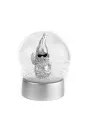 Boule à neige Gnome argenté