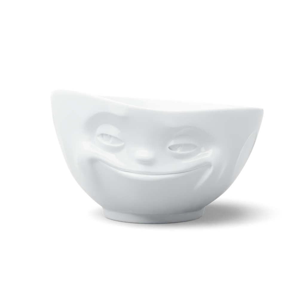 Bol 1000 ml - blanc souriant