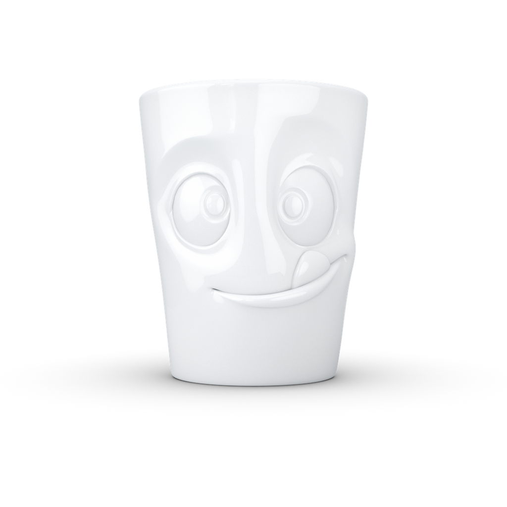 Mug avec anse - blanc savoureux