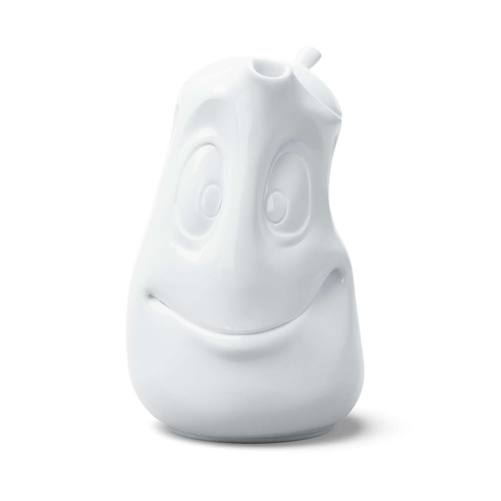 Pot 1200ml - blanc bonne humeur