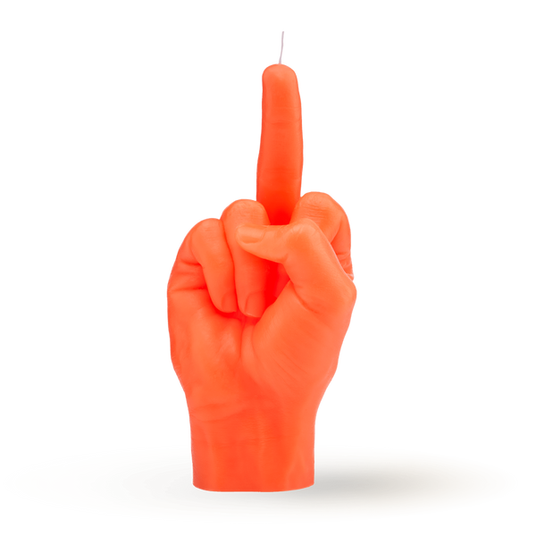 [7790-FCK-FL-ORANGE] Bougie F*Ck You - Fluo Orange