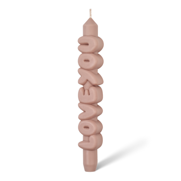 [7790-tp-love-cream] Bougie Love You Creme