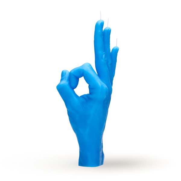[7790-OK-BLUE] Bougie Parfait - Bleu
