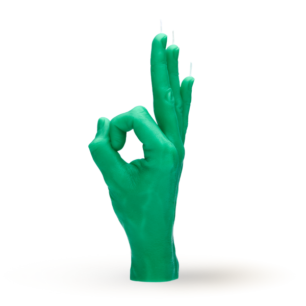 [7790-OK-GREEN] Bougie Parfait - Vert