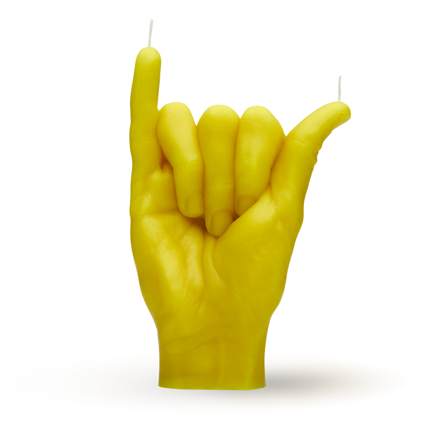 Bougie Shaka - Jaune