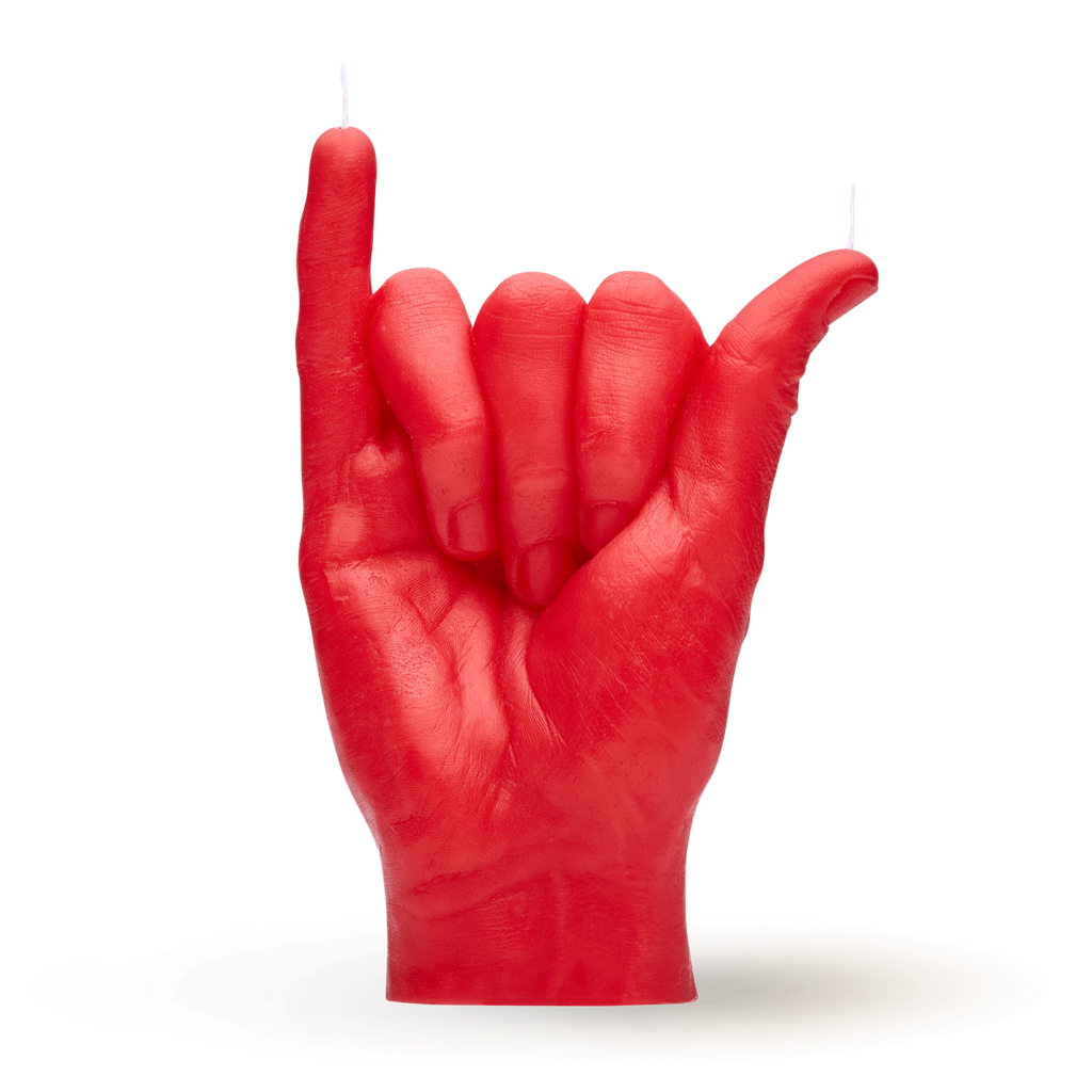 [7790-SHK-RED] Bougie Shaka - Rouge