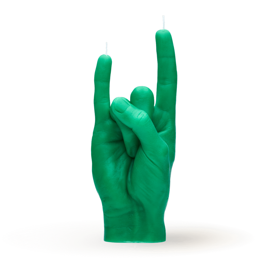 [7790-RCK-GREEN] Bougie You Rock - Vert