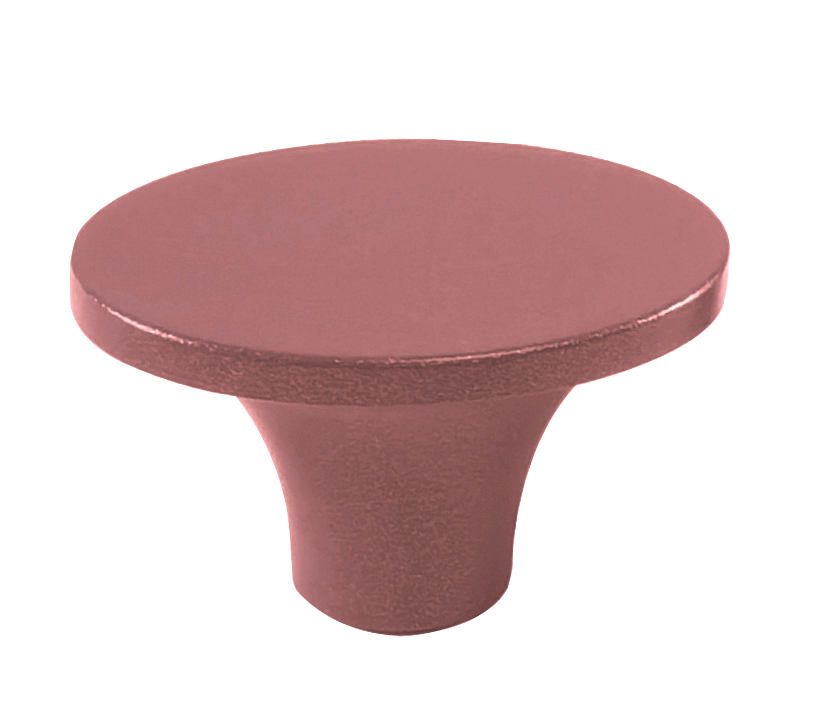 [6953-MJCP47] Poignée cocotte grand format Ovale Métal Guimauve