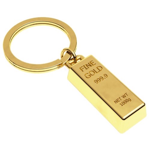 [6938-MTM044] Porte-clés Lingot d'or