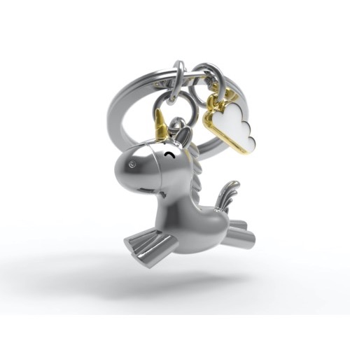 [6938-MTM119-01] Porte-clés Licorne et nuage