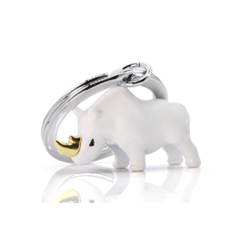 [6938-MTM271-02] Porte-clés Rhinocéros blanc