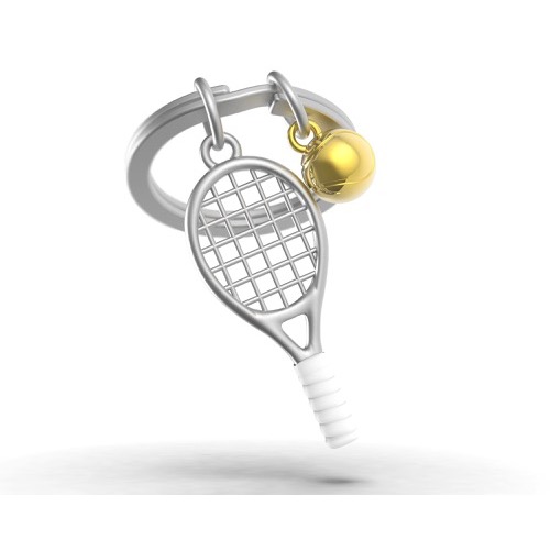 [6938-MTM317-02KON] Porte-clés Tennis