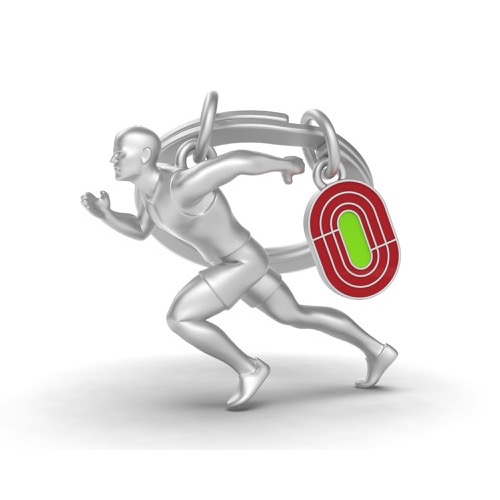 [6938-MTM322-01KON] Porte-clés Athlétisme