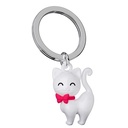 Porte-clés Chat blanc