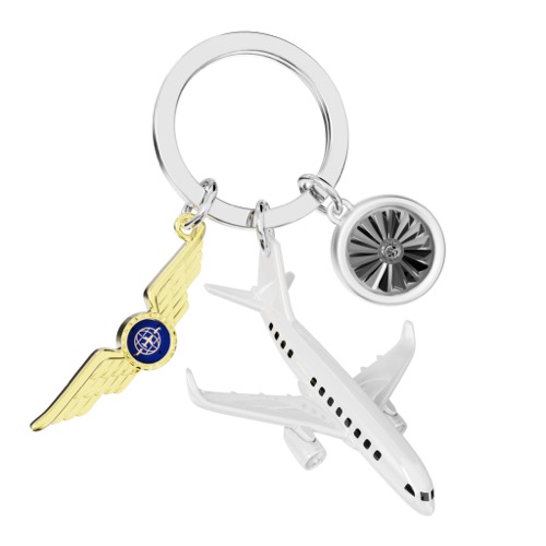 [6938-MTM372-01KON] Porte-clés Pilote