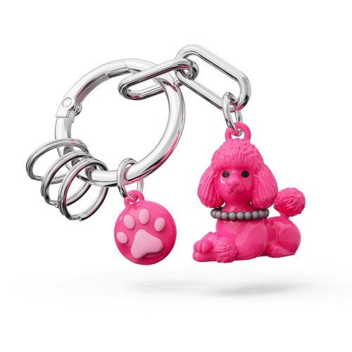 [6938-MTM391-01KON] Porte-clés charms Caniche