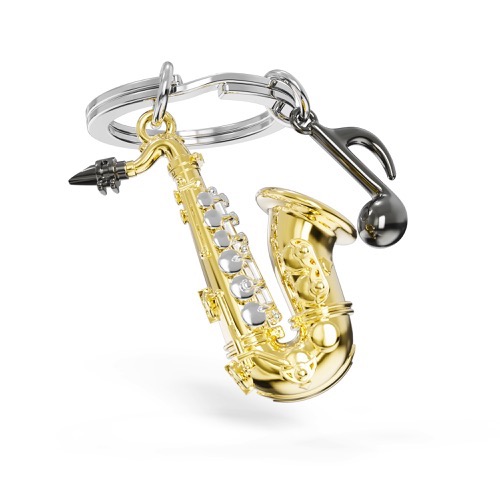[6938-MTM400-01KON] Porte-clés Saxophone